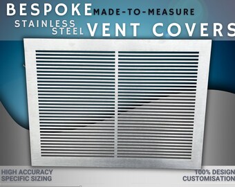 Individual Size & Design Stainless steel Ventilation Grilles, Air Registers, Vent Covers, Registers, HVAC Air Grates