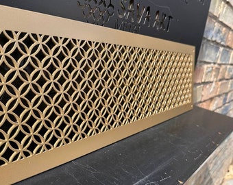 Custom Metal Flat Ventilation Covers 20 gauge Steel - Create Your Perfect Look