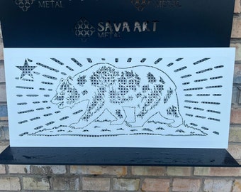 Handcrafted Metal Perforated Air Flow Grilles with Custom Design - Custom Metal Framed HVAC Registers
