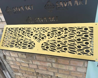 Made-to-Order Vent Covers 1mm Steel - Fully Personalized Size, Color and Design