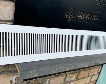 Bespoke Metal Framed Air Vent Covers - Fully Customized Metal Air Grilles with Rear Inset - Made-to-Measure Metal Air Vent Covers