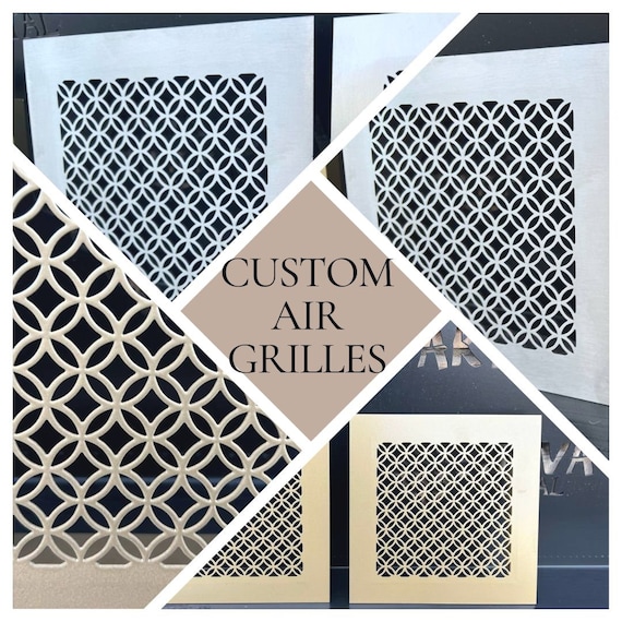 Custom-made Ventilation Grilles, Air Registers, Vent Covers, HVAC