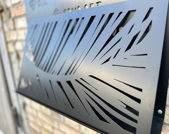 Tailored Metal Flat HVAC Grates - Unique Metal Flat Air Vent Screens - Personalized Metal Flat Air Passage Grilles