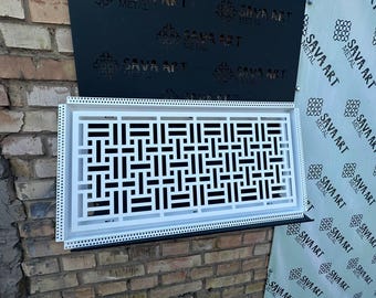 Frameless Drywall return grilles, Bathroom / Ceiling / Walls Air grilles, custom wall vent covers
