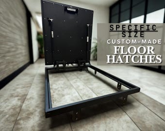 Customized Steel Floor Hatch - Unique Steel Floor Access Door  - Bespoke Design Tailored to Your Space