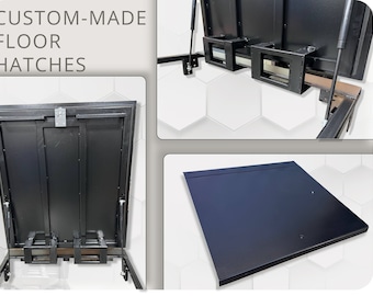 Made-to-Measure Steel Floor Access Door - Tailored to Your Requirements - Customized Steel Floor Hatch