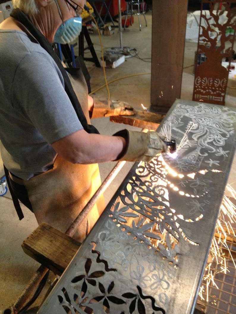 Custom metal crafts Made-to-Order laser-cutting metal crafts Lasercut: Steel, Stainless steel, Copper, Brass, Corten image 4