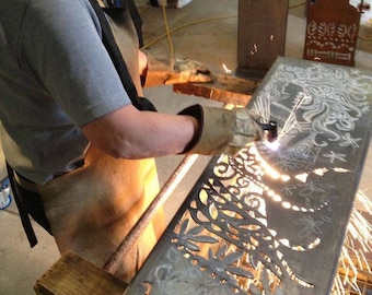 Custom metal crafts | Made-to-Order laser-cutting metal crafts | Lasercut: Steel, Stainless steel, Copper, Brass, Corten