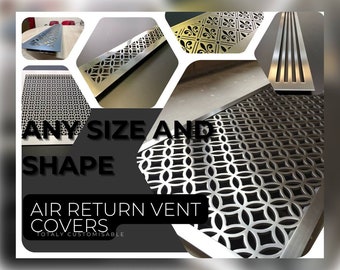 Individual Size & Design Stainless steel Ventilation Grilles, Air Registers, Vent Covers, Registers, HVAC Air Grates