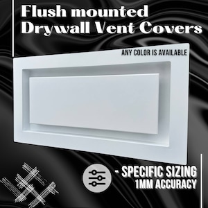 Designer Vent Cover DIAMOND Pattern, the Cleanvent, Modern, Retro Designed,  Magnetic, Replacement Designer HVAC Vent Cover 