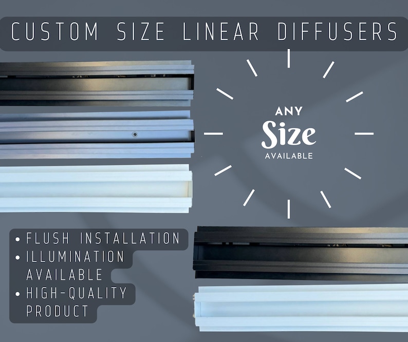 Linear Slit Diffusers for Hidden Installation | Decorative Hidden Air ...