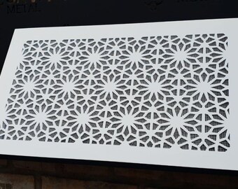 Tailored Metal Framed Air Diffusers - Unique Metal Framed HVAC Grilles with Rear Mounting - Custom Metal Framed Air Vent Grilles