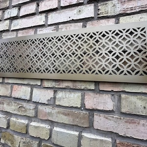 Custom Size Steel HVAC Diffusers - Rear Mounting Handcrafted Metal Air Grilles