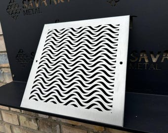 Individual Size & Design Stainless steel Ventilation Covers, Air Registers, Bespoke Vents, Registers, HVAC Air Grates