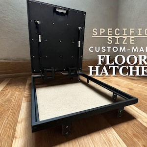 Customized Steel Floor Hatch - Unique Steel Floor Access Door  - Bespoke Design Tailored to Your Space