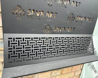 Handcrafted Custom Wall / Ceiling Vent Grilles with Rear Flange - Unique Designs for Your Home