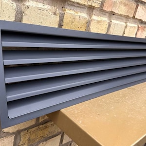 Fully Customizable Ventilation Grilles - Bespoke Metal Air Ventilation Grilles - Custom Size and Color
