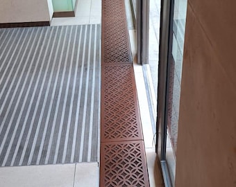 Individual size and Design Floor Grates, Custom-Made Floor Vents, Floor Grilles, Floor Registers, Floor Vent Covers