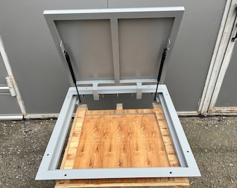 Handmade Steel Floor Hatch - Custom Design with Quality Craftsmanship - Made-to-Measure Steel Floor Access Door