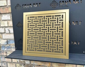 ANY SIZE and shape Metal Access Panels  with Hinges and Latches | Made from Steel, Stainless steel, Copper, Brass