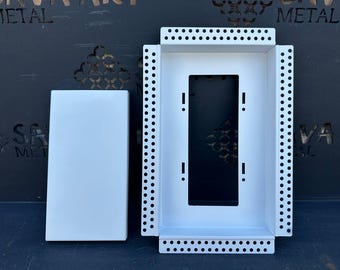 Frameless Drywall return grilles, Bathroom / Ceiling / Walls Air grilles, custom wall vent covers