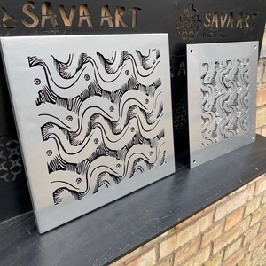 Made-to-Order Air Vent Grilles with Rear Flange - Design Your Dream Ventilation Solution
