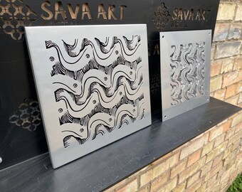 Made-to-Order Air Vent Grilles with Rear Flange - Design Your Dream Ventilation Solution