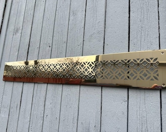 Fully customized PURE BRASS Air Grilles, Custom Vent Covers, Air Registersl, Air diffusers, Ventilation Grilles