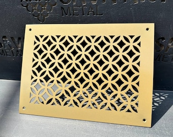 UNLIMITED CUSTOMISATION | Custom Metal Flat Ventilation Covers 20 gauge Steel - Create Your Perfect Look