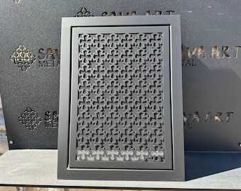 ANY SIZE | Bespoke Decorative metal access panels | Totally customizable | Any pattern, shape & size available