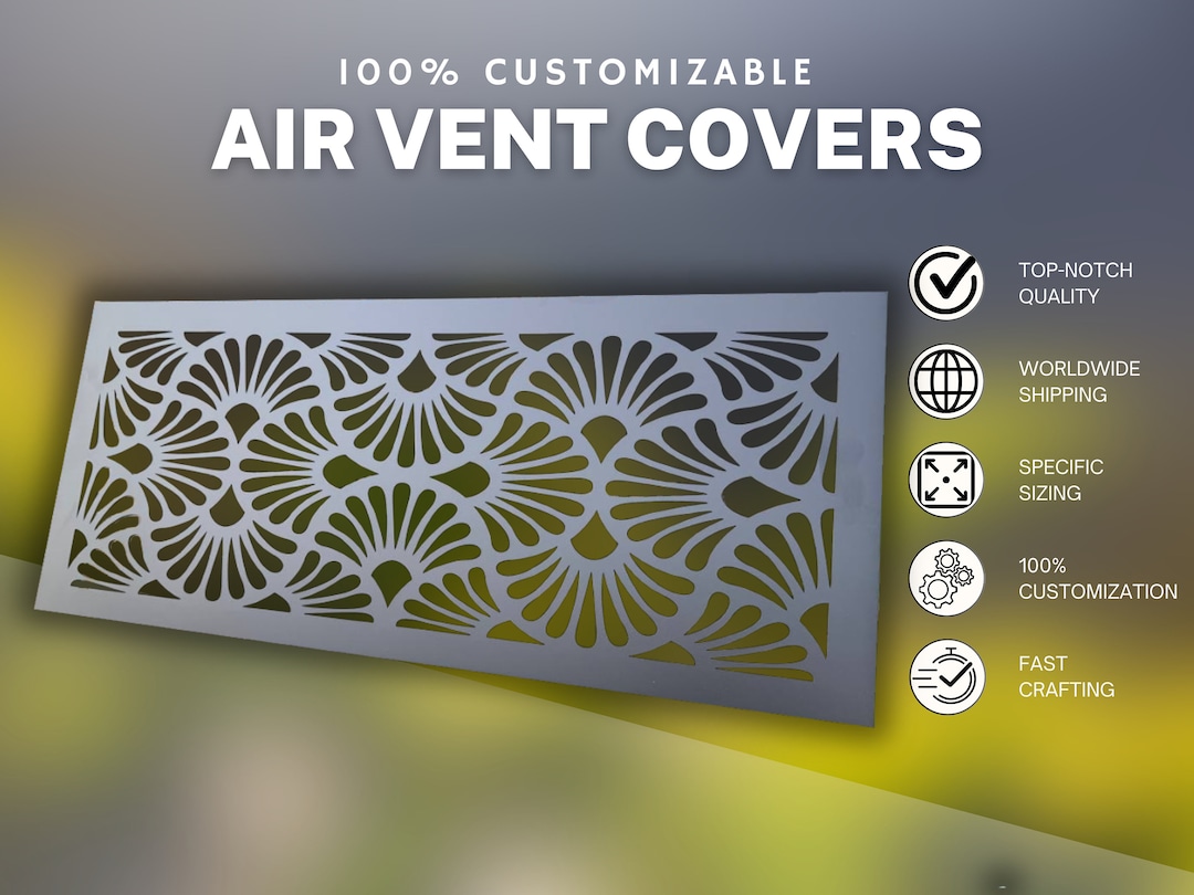 Tailored Metal Framed Air Diffusers - Unique Metal Framed HVAC Grilles ...