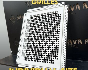 Frameless Drywall return grilles, Bathroom / Ceiling / Walls Air grilles, custom wall vent covers