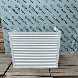 Custom Metal Radiator Covers Any Size and Pattern | Custom Radiator Cover Metal Radiator Covers Heat ...