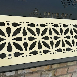 Tailored Metal Flat Floor Grates - Handcrafted Metal Flat Metal Floor Vent Covers - Any Size and Design Available