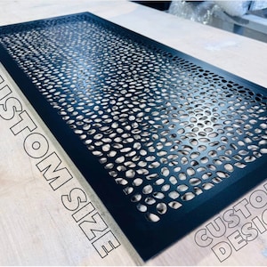 Custom-made Vent Covers with Rear Mount - Tailor-Made for Your Home - Any Size, Color and Design Available