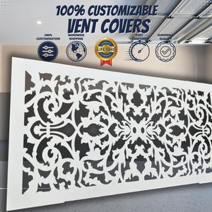 Custom-Made Vent Covers with Rear Frame - Handcrafted to Perfection. 100% Customisation