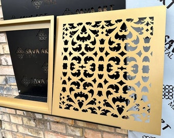 Individual size Floor Filter Grate, Custom-Made Floor Grates, Floor Grilles, Floor Registers, Floor Vent Covers