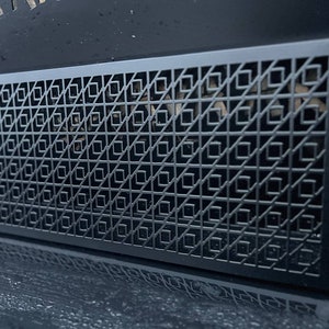 Handcrafted Metal Framed Air Flow Grilles - Custom Metal Framed HVAC Registers - Artisan Metal Framed Air Vent Panels