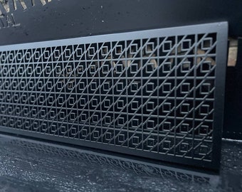 Handcrafted Metal Framed Air Flow Grilles - Custom Metal Framed HVAC Registers - Artisan Metal Framed Air Vent Panels
