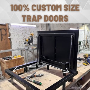 Custom-Built Personalized Steel Floor Access Panel - Customizable and Durable - Specific Sizing with 1 mm accuracy