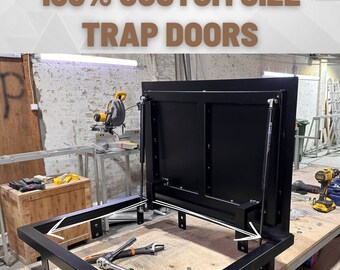 Custom-Built Personalized Steel Floor Access Panel - Customizable and Durable - Specific Sizing with 1 mm accuracy