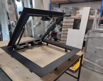 100x200  cm  glass floor hatch