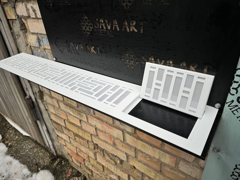 Fan Grate Pattern Custom-made Fan Coil Air Grilles, Air Registers, Vent Covers, HVAC Air ...
