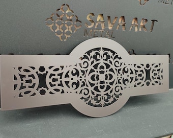 Custom Shape Tailored Air Vent Covers with Rear Frame - Choose Your Style. 20 Gauge Steel / 1mm thick piece