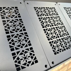 Made-to-order Metal Air Flow Diffusers - Custom Metal Air Passage ...