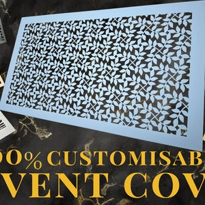 Unique Flat Ventilation Grilles - Custom-Made Flat Vent Covers - Custom Flat Air Flow Panels