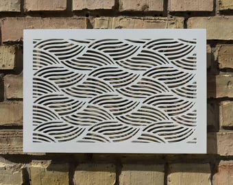 Handcrafted Metal Framed Air Flow Grilles - Custom Metal Framed HVAC Registers - Artisan Metal Framed Air Vent Panels