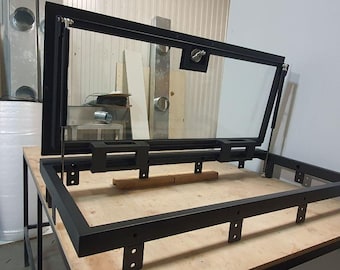 Made-to-Order Bespoke Glass Floor Door - Unique Glass Cellar Access Panel Unit - Custom Glass Floor Hatch