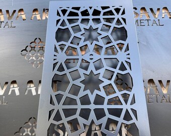 Handcrafted Metal Framed Air Flow Grilles - Tailored Metal Framed HVAC Grates -Bespoke Metal Framed Air Ventilation Panels