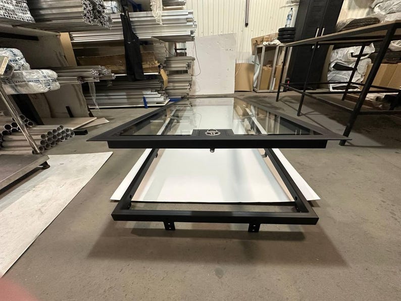 Custom Glass Floor Access Panel - Made-to-order Design for Elegant ...